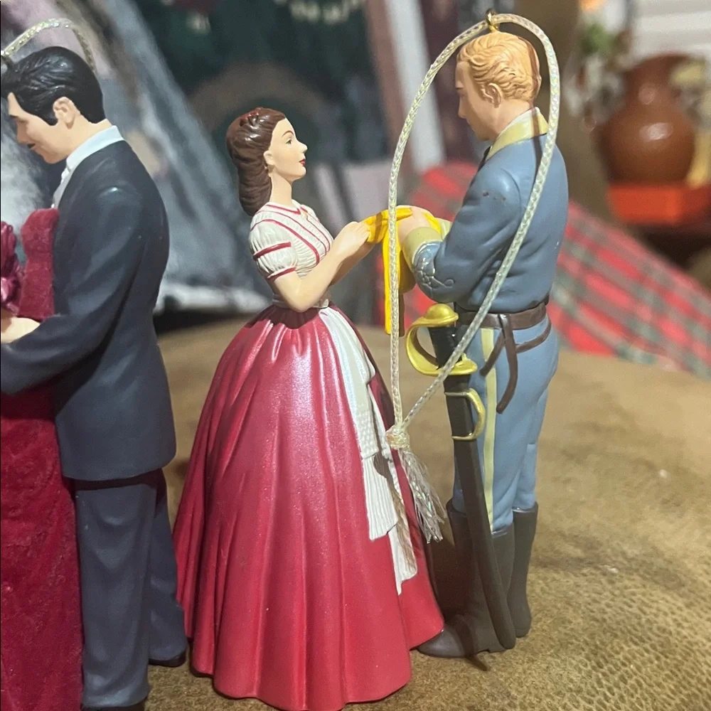 3 Hallmark Keepsake Ornaments Gone With The Wind